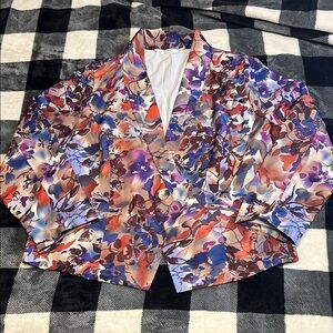 Gibson Colorful Floral Blazer 3X
